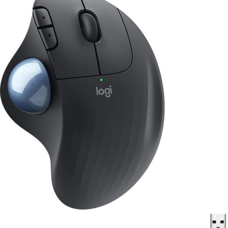 Logitech 910-005872 M575 Ergo Wireless-Bluetooth Tracball Kablosuz Mouse