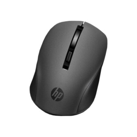 HP S1000 Plus Kablosuz Sessiz Siyah Mouse 1600Dpı 2.4Ghz (Açma Kapama Tuşu) (Pilleri içinde)