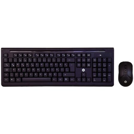 Dexim DKM006 KMSW-310 Kablosuz Klavye Mouse Set 2.4 GHz 4D Mouse Buton (Tek Alıcı ile Çalışır)