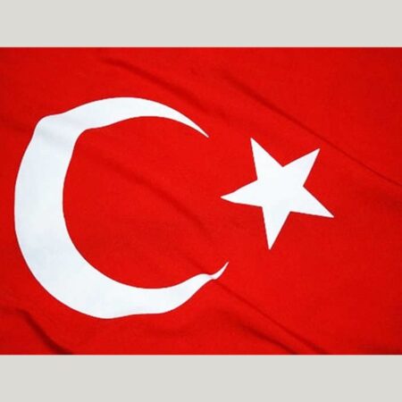 BK608 - Türk Bayrağı (Alpaka)